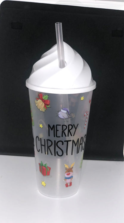 Christmas water cup