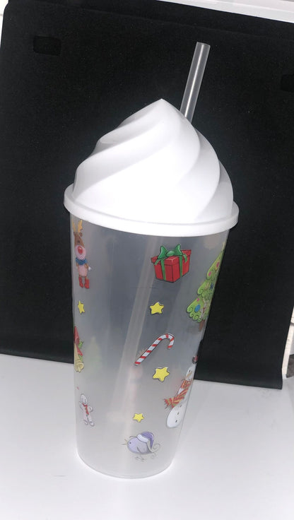 Christmas water cup